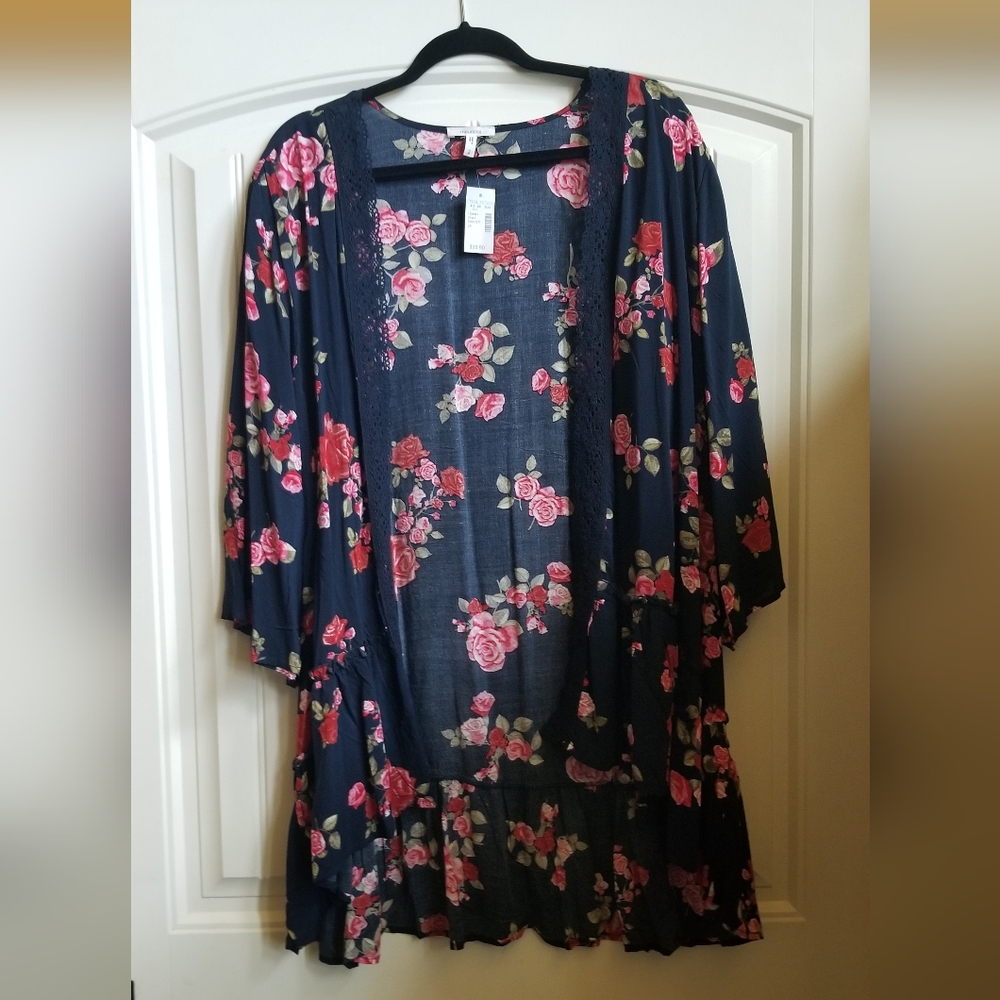 Floral kimono